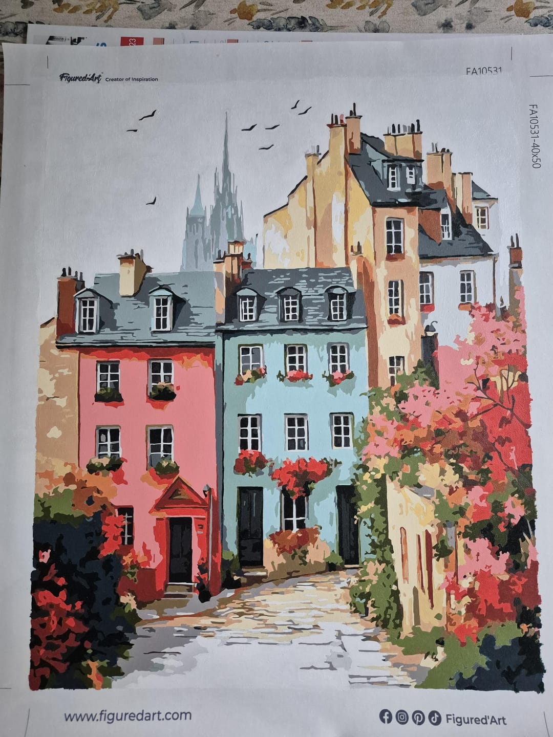 Customer photo review of Vieille ville colorée