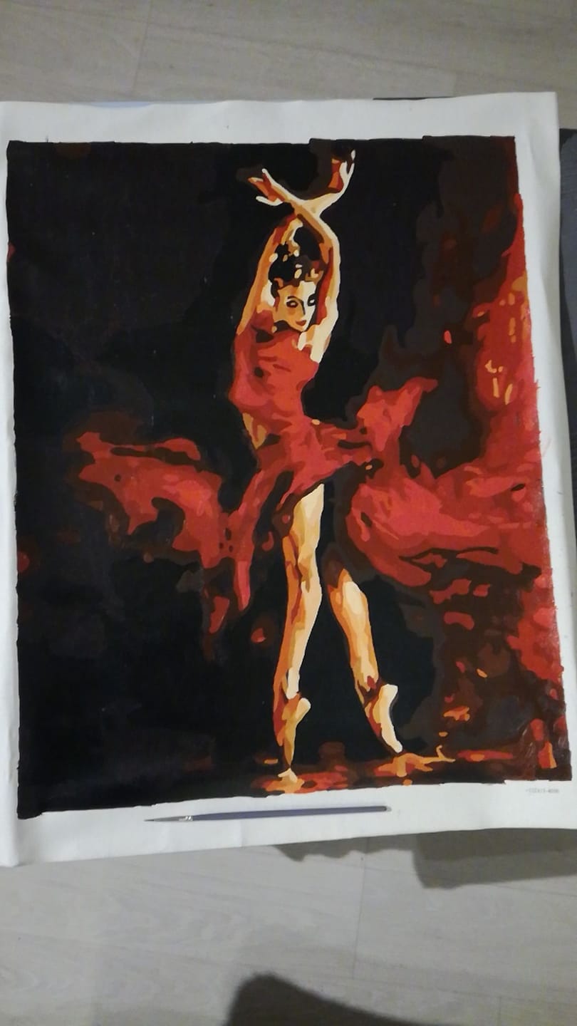 Customer photo review of Danseuse Rouge Magique