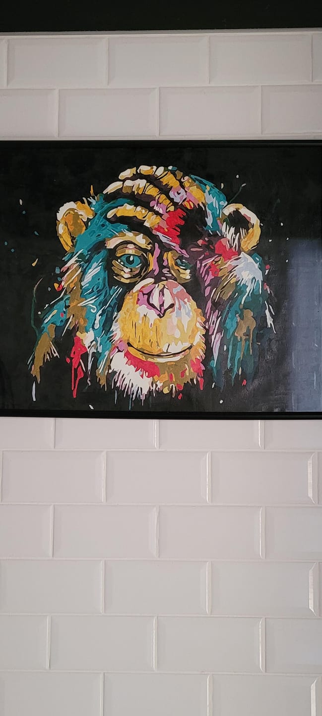 Customer photo review of Babouin Pop Art