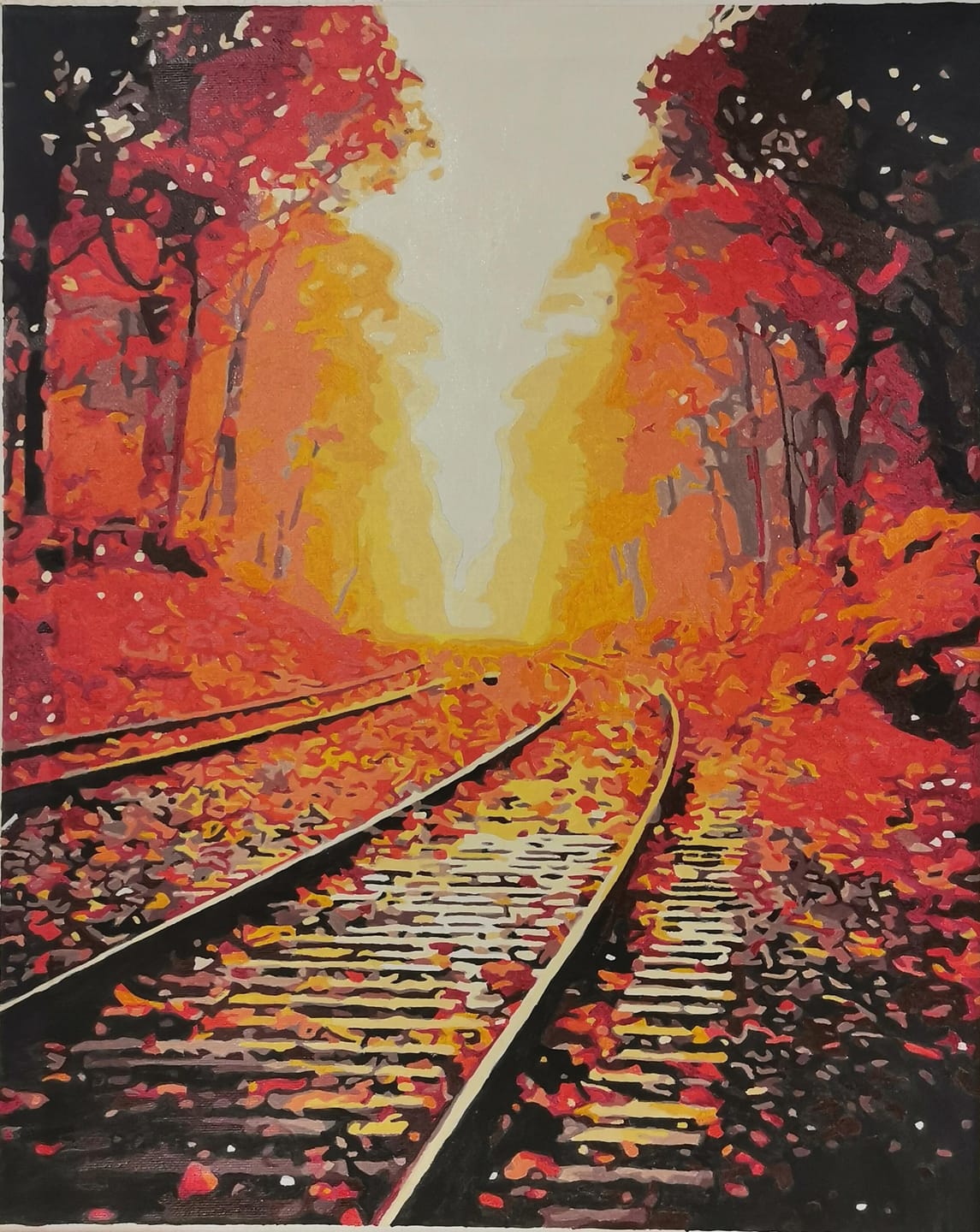 Customer photo review of Les Rails en Automne