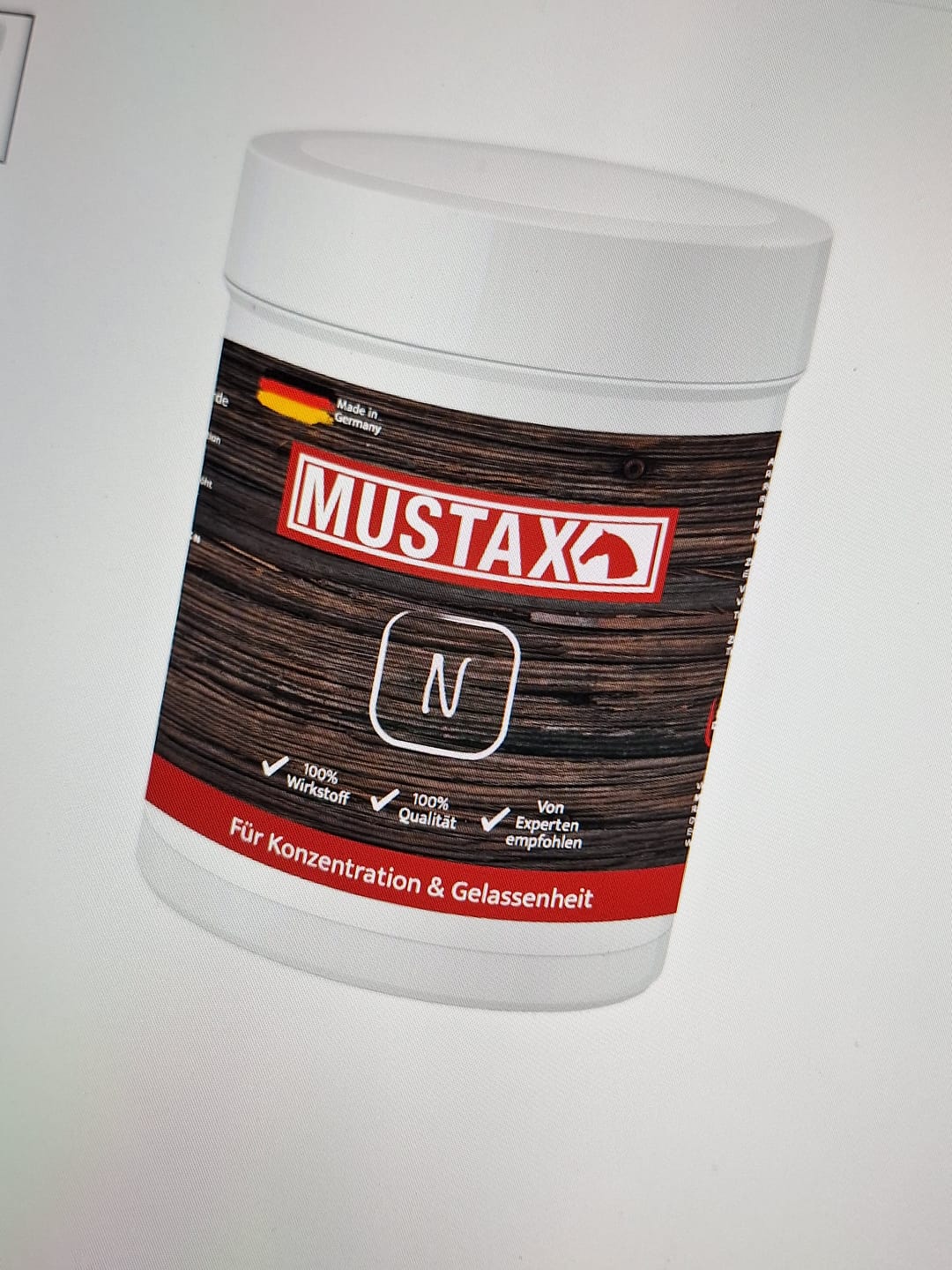 Customer photo review of MUSTAX Nervenstabil