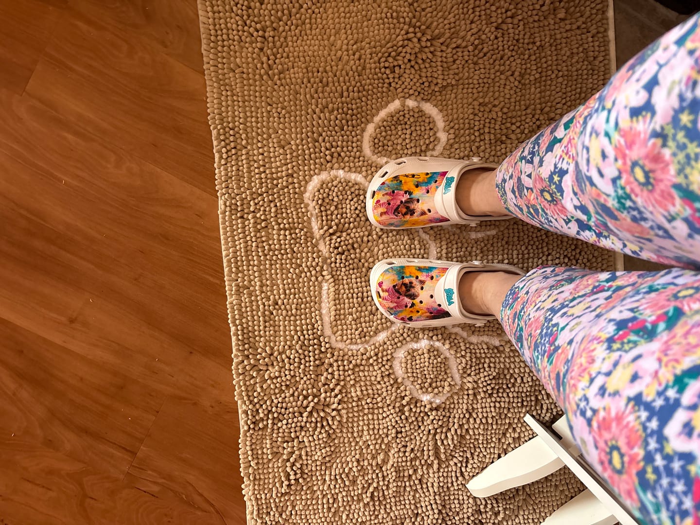 Customer photo review of Graffiti - Personalized Clogs