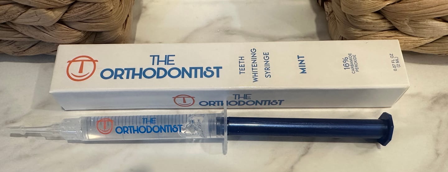 Customer photo review of Single Whitening Syringes