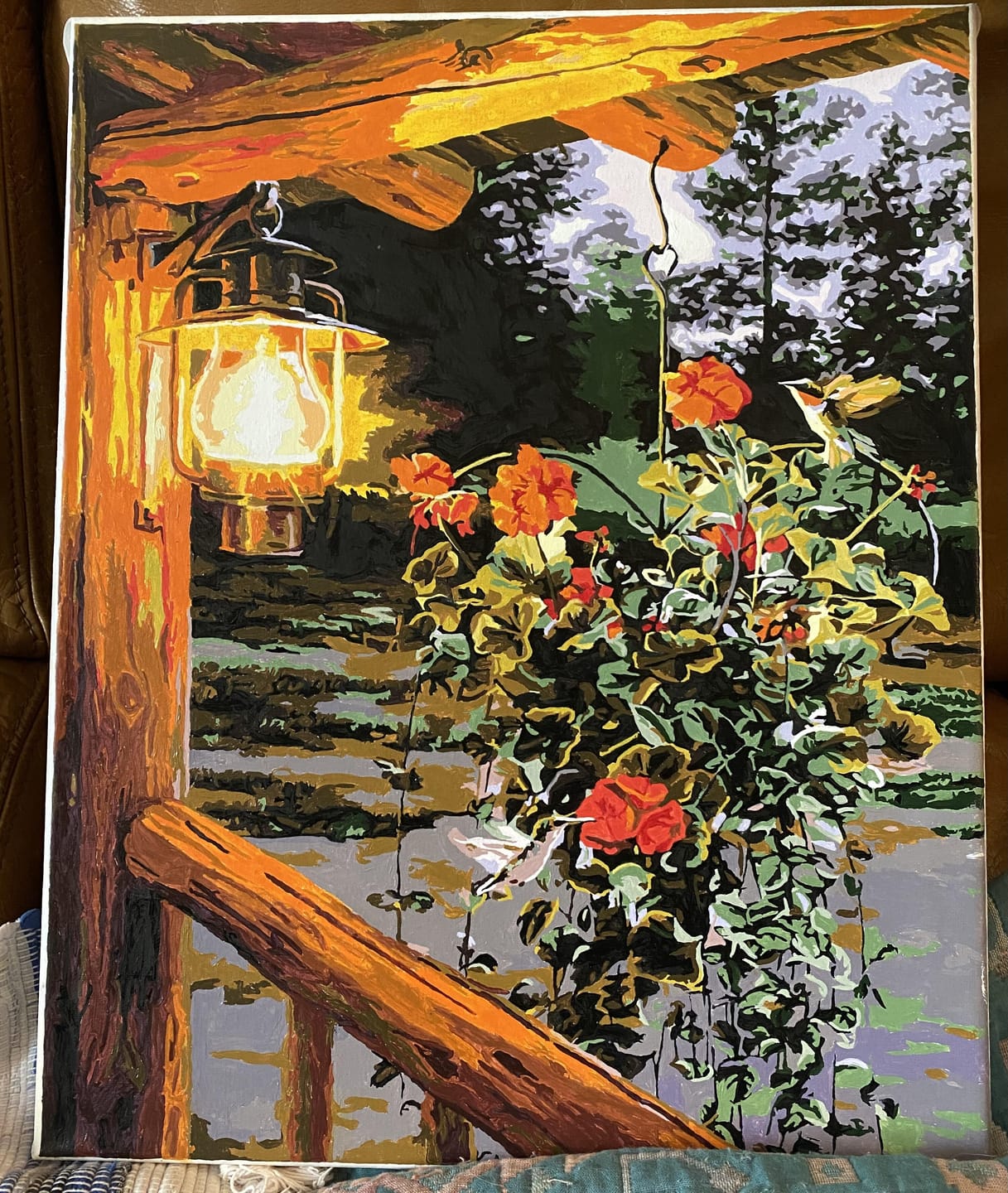 Customer photo review of Lanterne sous le porche