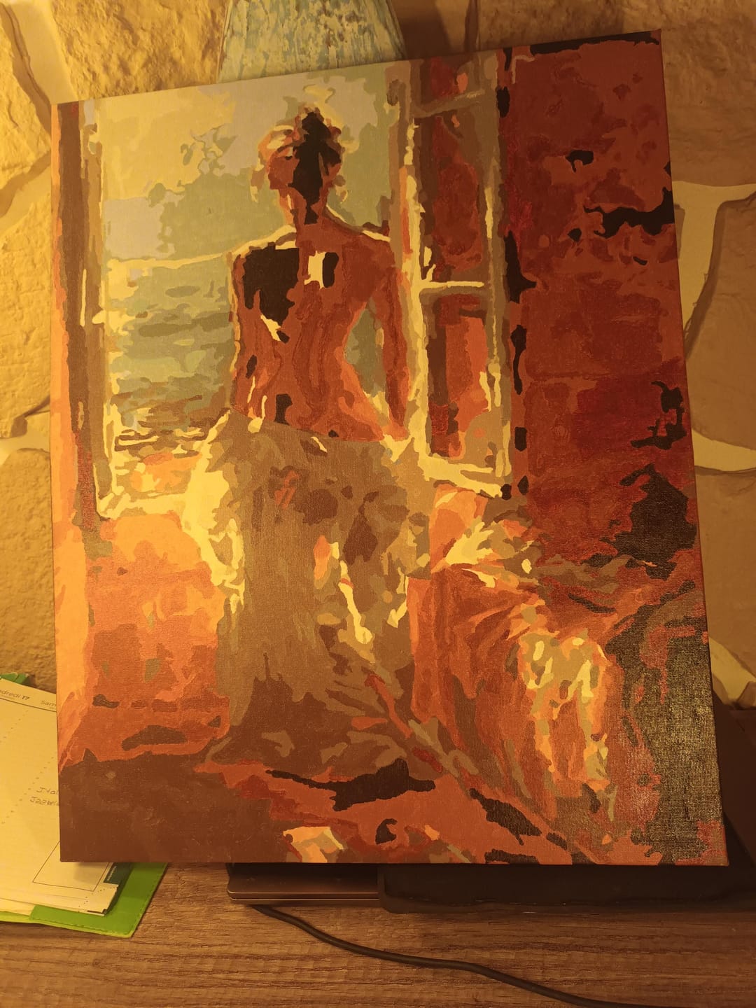 Customer photo review of Femme dénudée et grand Soleil