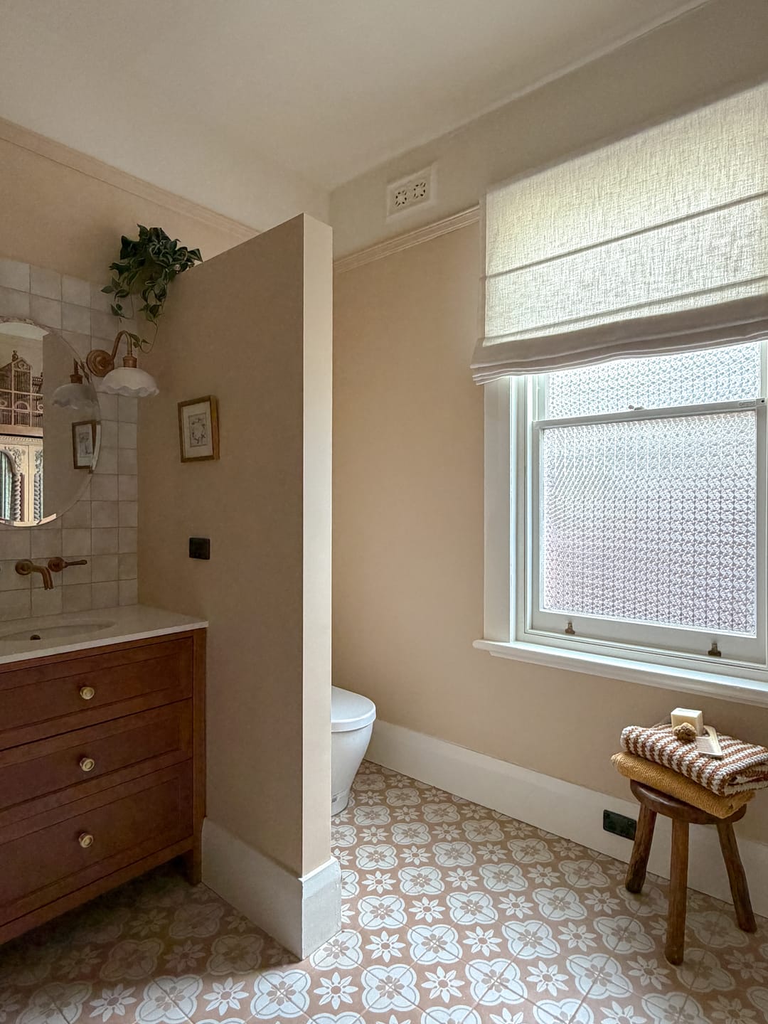 Customer photo review of Luma Custom Roman Shades