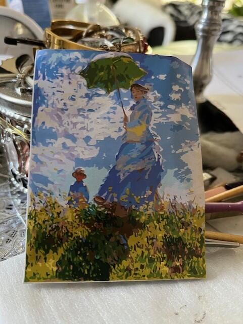 Customer photo review of La Promenade - Monet