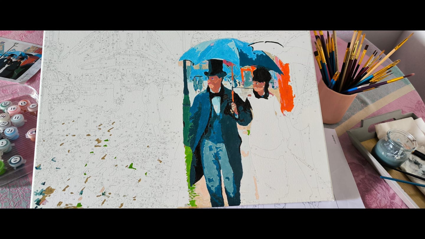 Customer photo review of Rue de Paris, temps de pluie - Gustave Caillebotte