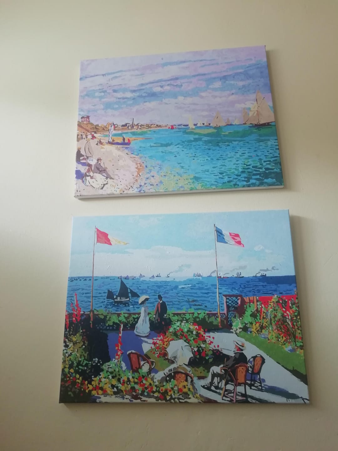 Customer photo review of La terrasse à Sainte-Adresse - Monet