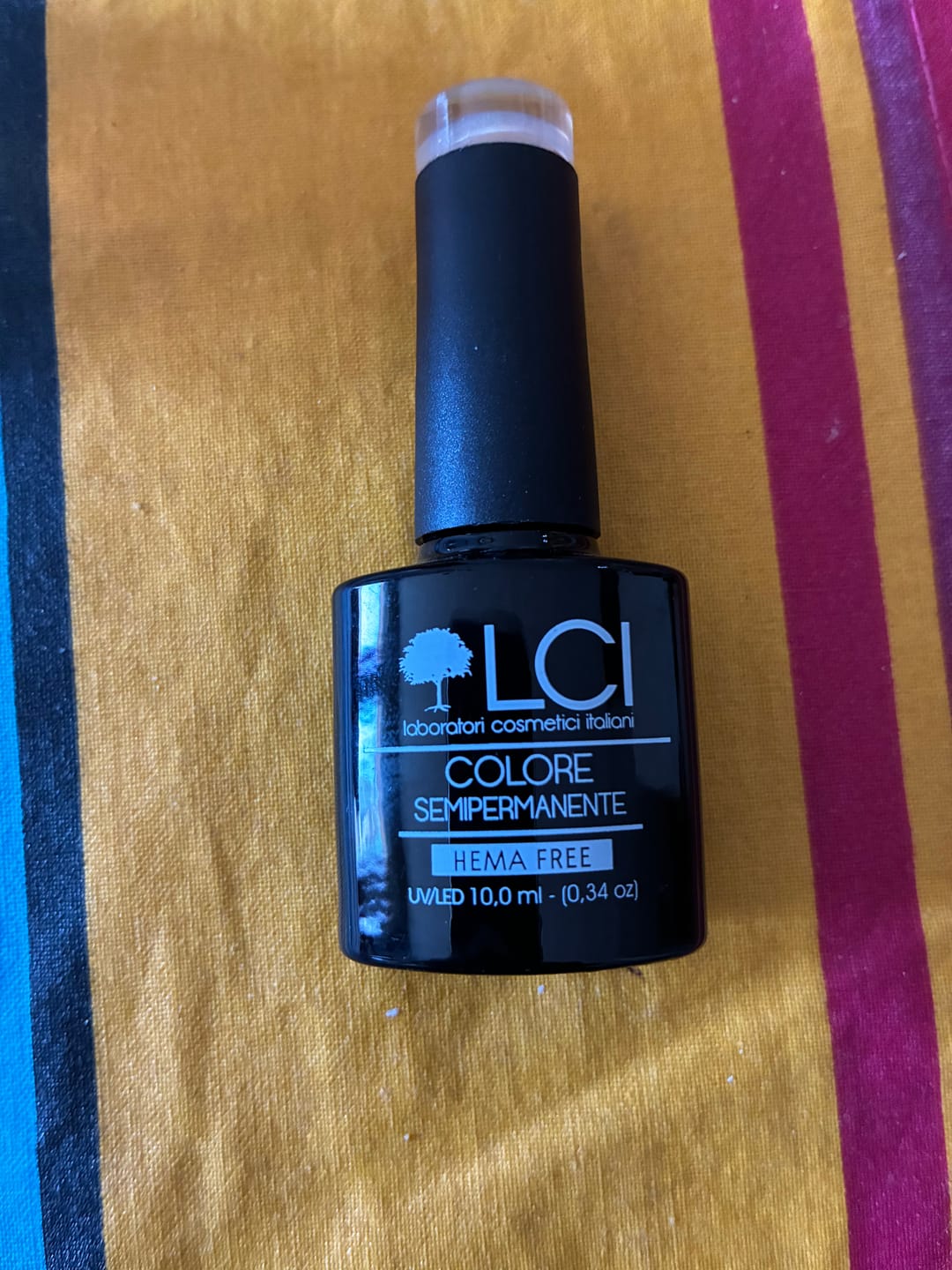 Customer photo review of Smalto Semipermanente LCI -  Trasparente glitterato 4