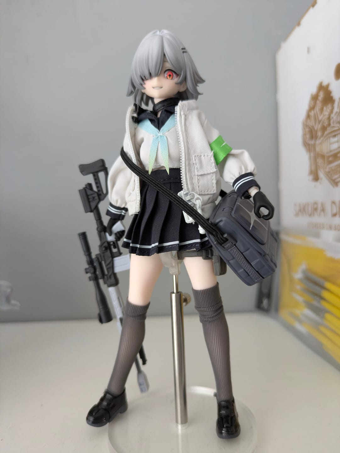 Customer photo review of Black Iron Rest Series Action Figure MJD Blind Box
