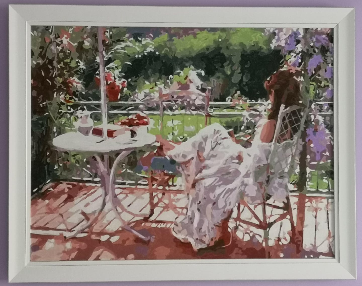 Customer photo review of Repos au Jardin