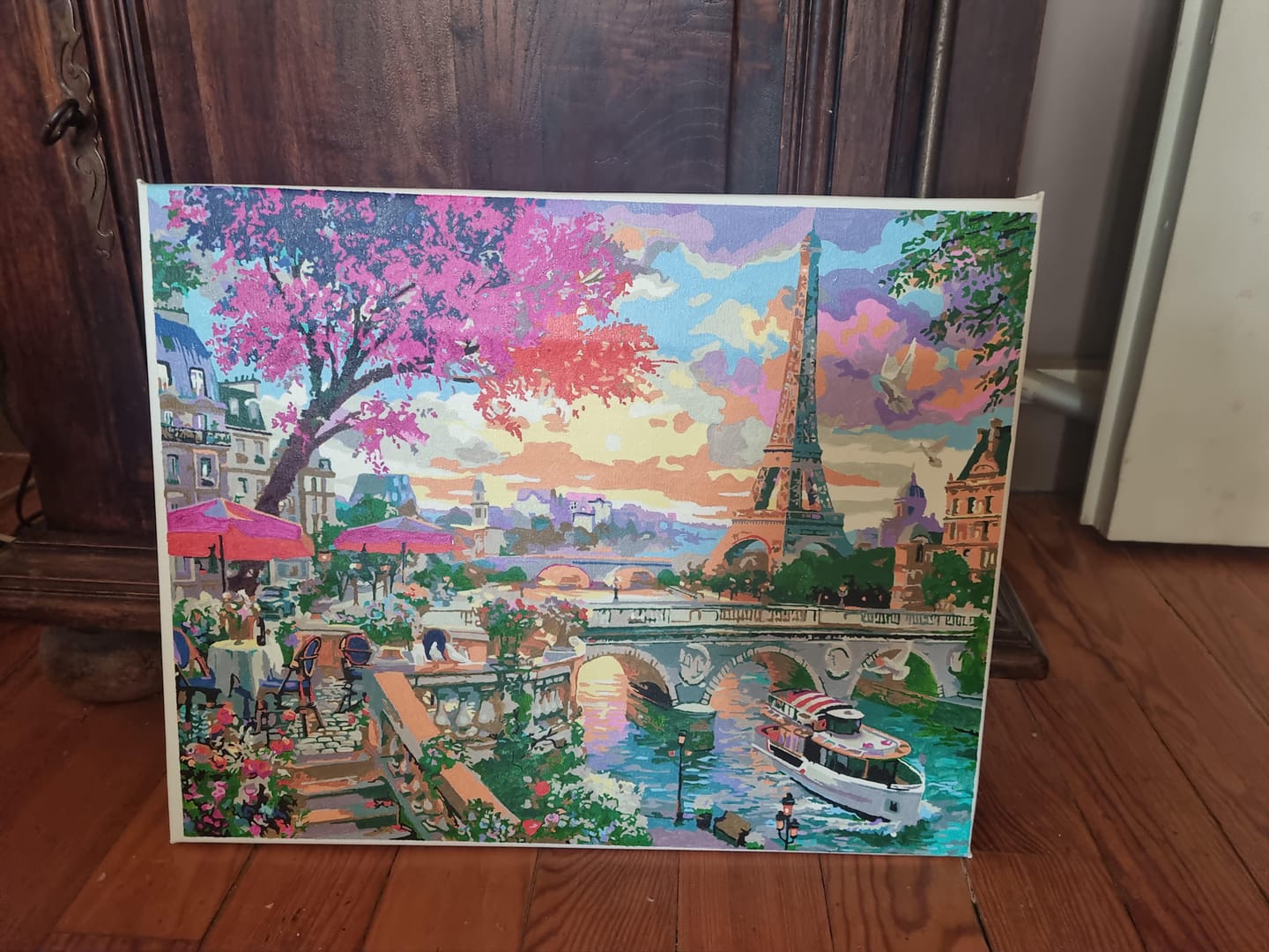 Customer photo review of Diner en bords de Seine