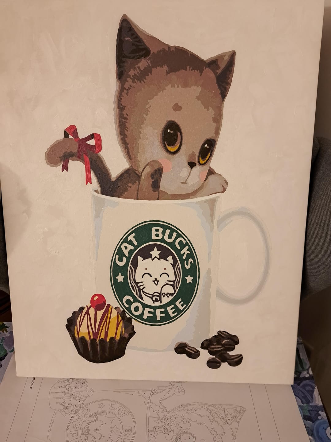 Customer photo review of Petit Chaton dans un Mug