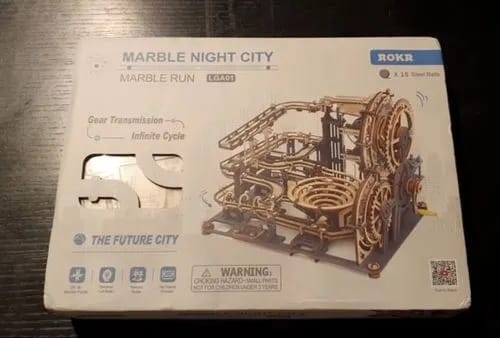 Customer photo review of Puzzle 3D Ville de Nuit en Marbre