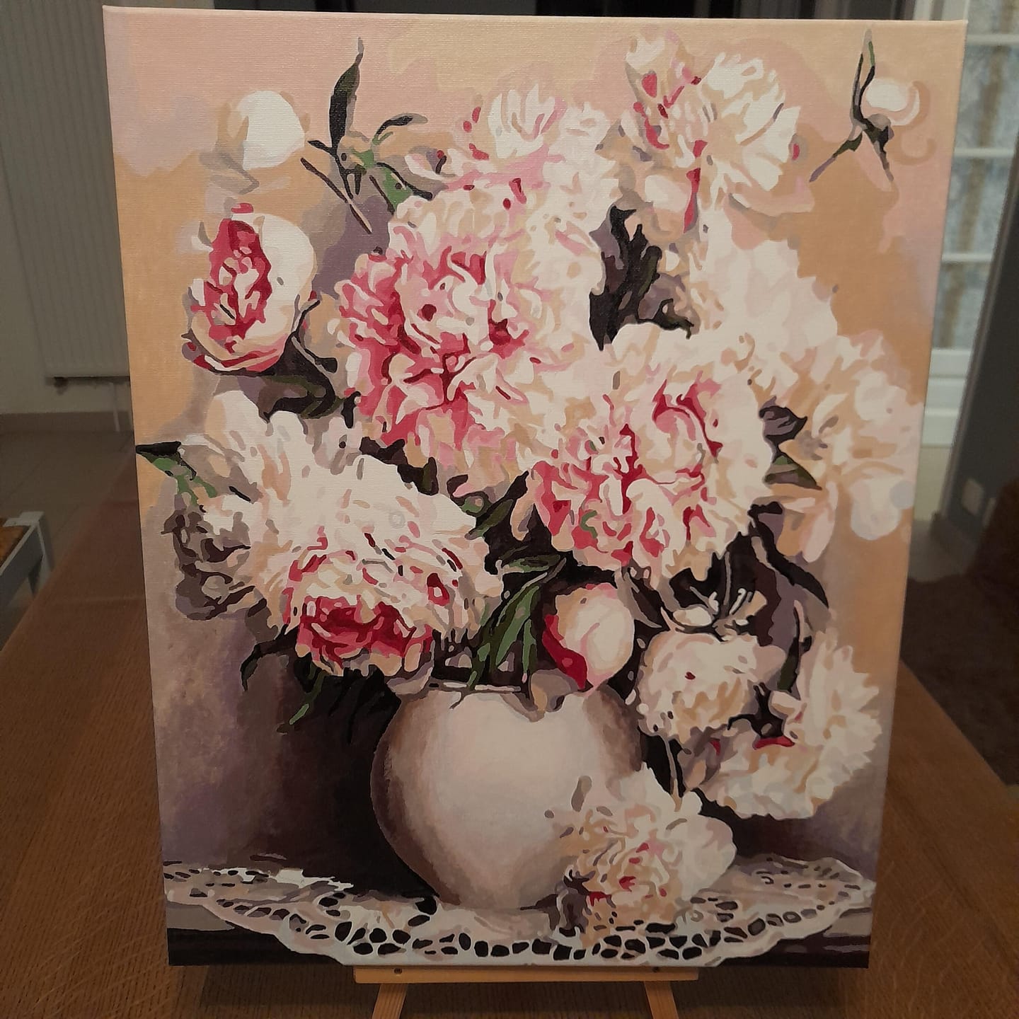 Customer photo review of Vase de Pivoines