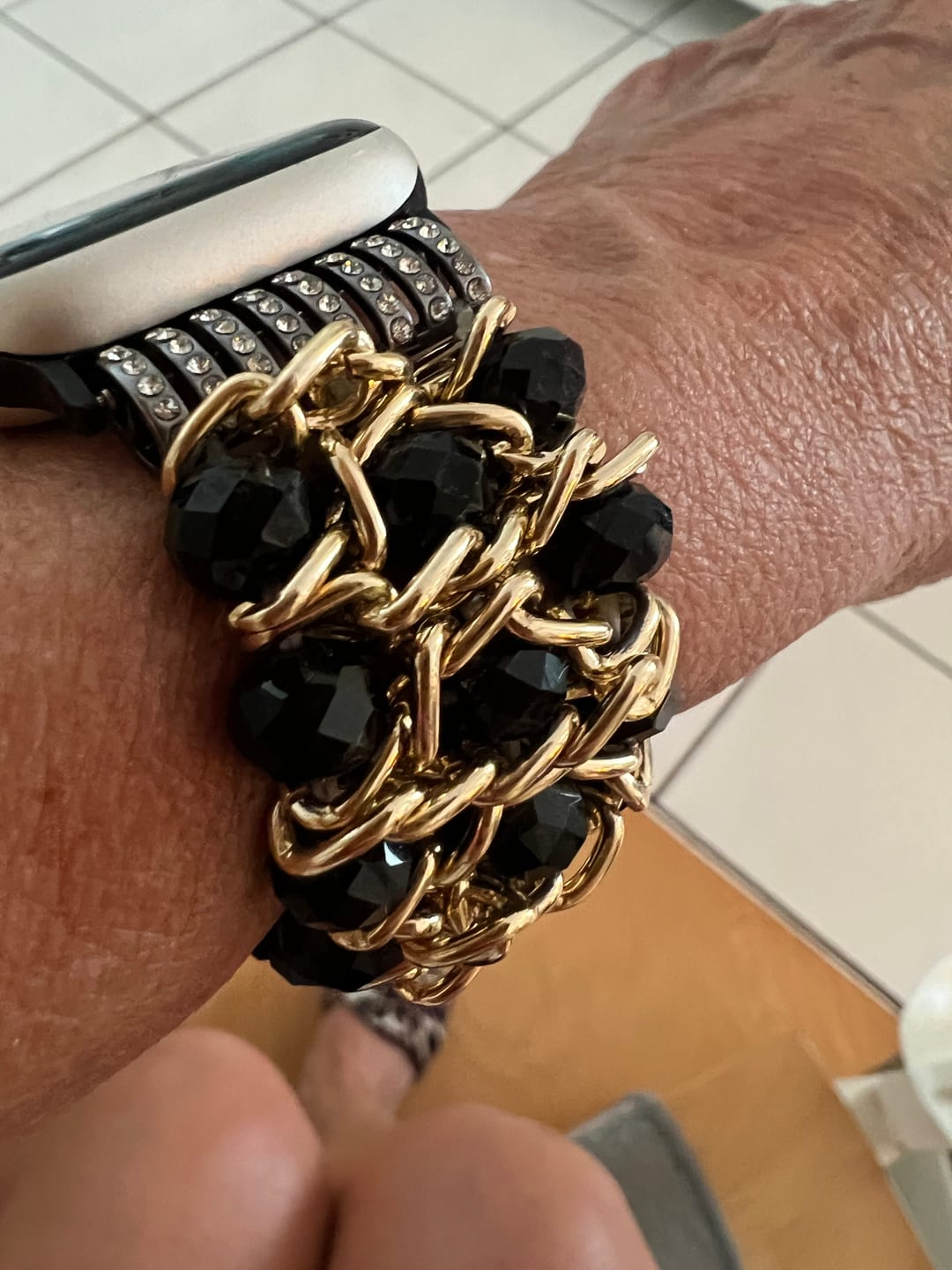 Customer photo review of NEU: Apple Watch Metallarmband "Leni"