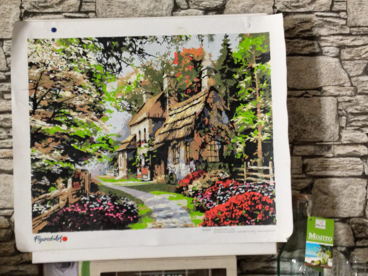Customer photo review of Paysage de campagne