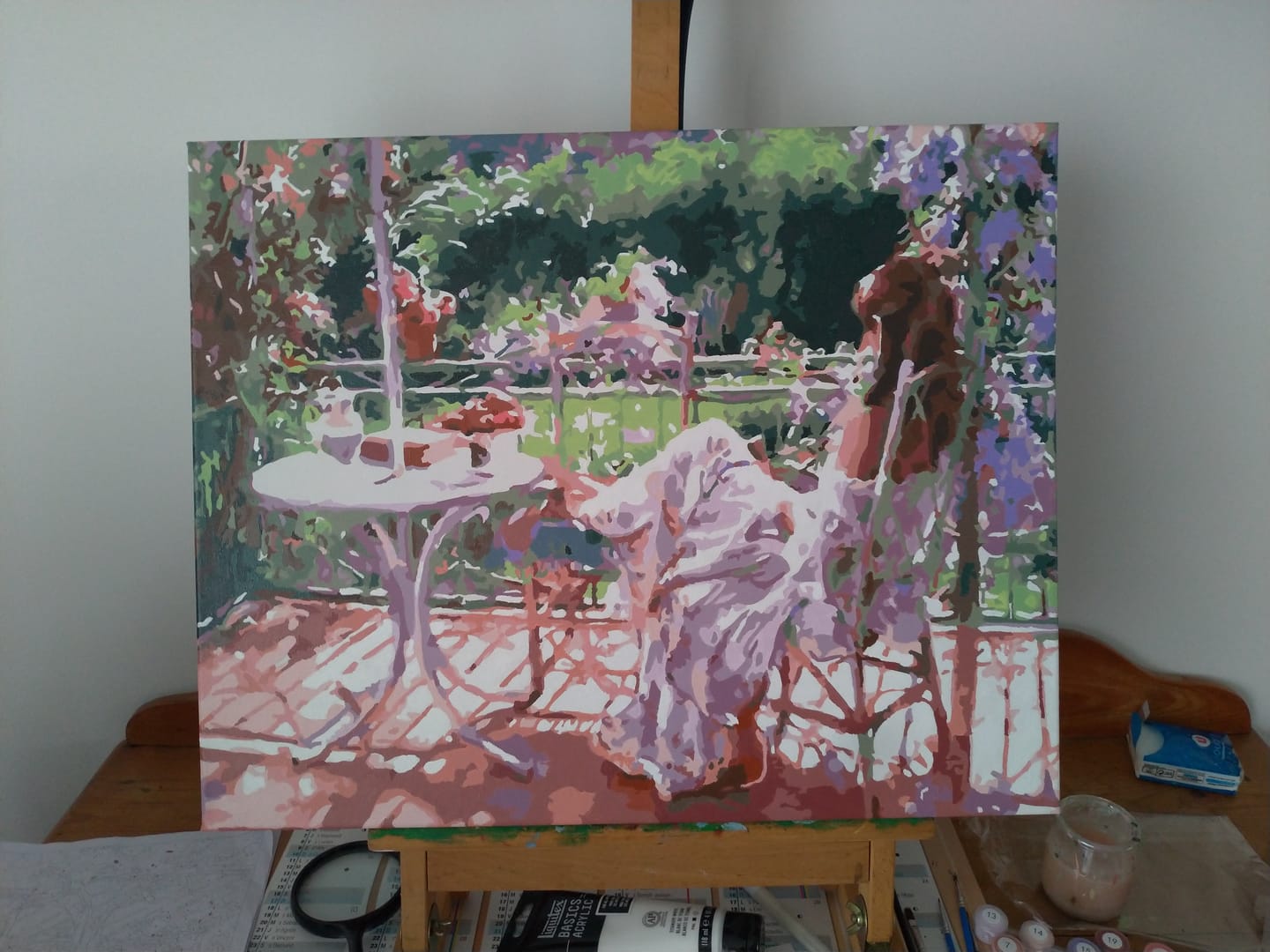 Customer photo review of Repos au Jardin