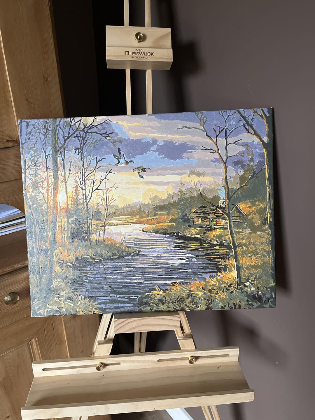 Customer photo review of Maison de campagne au crépuscule