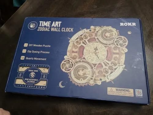 Customer photo review of Puzzle 3D Horloge murale du zodiaque
