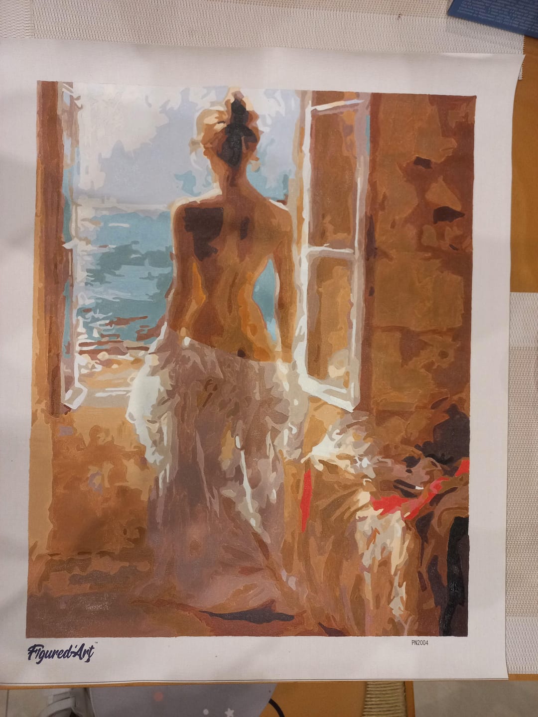 Customer photo review of Femme dénudée et grand Soleil