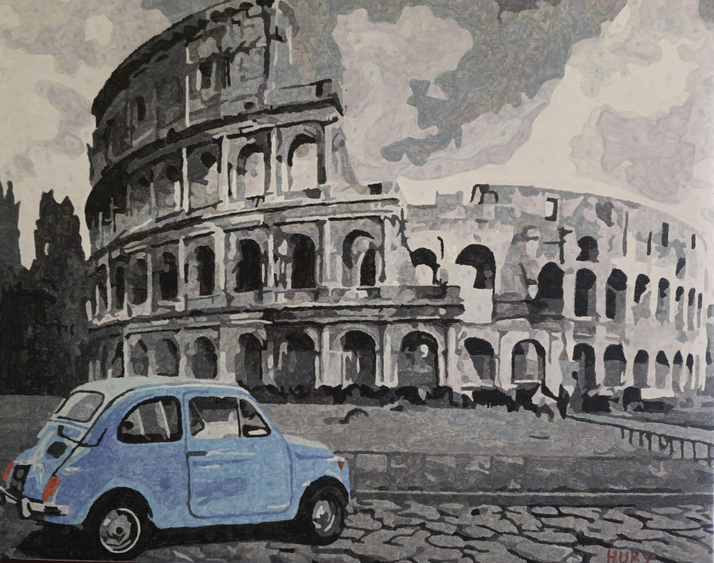 Customer photo review of Colisée Fiat Bleue