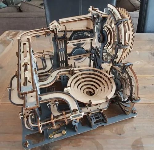Customer photo review of Puzzle 3D Ville de Nuit en Marbre