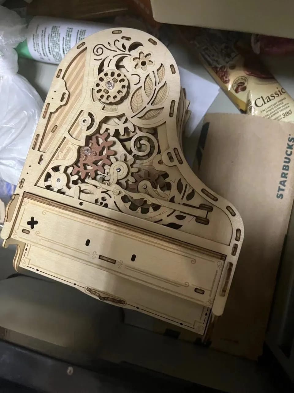 Customer photo review of Puzzle 3D Piano magique