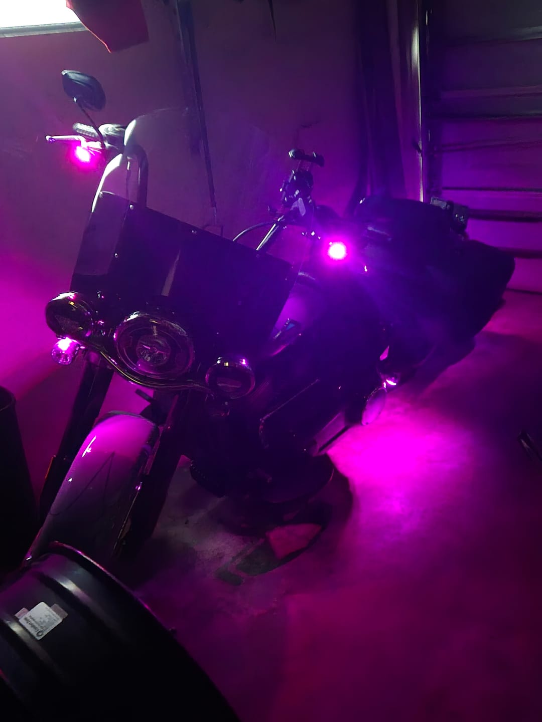 Customer photo review of Easy Install Moto LED Light Kit