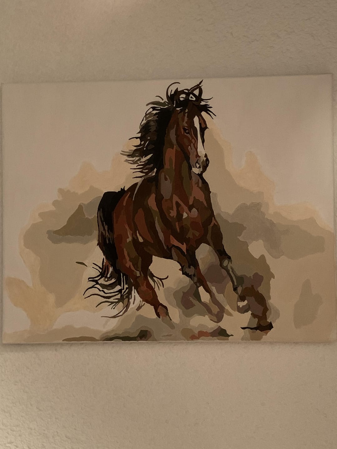 Customer photo review of Cheval en plein élan