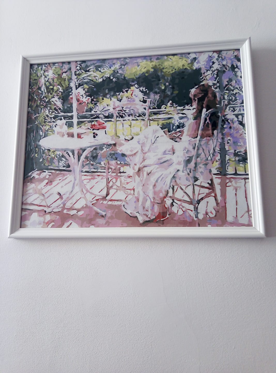 Customer photo review of Repos au Jardin