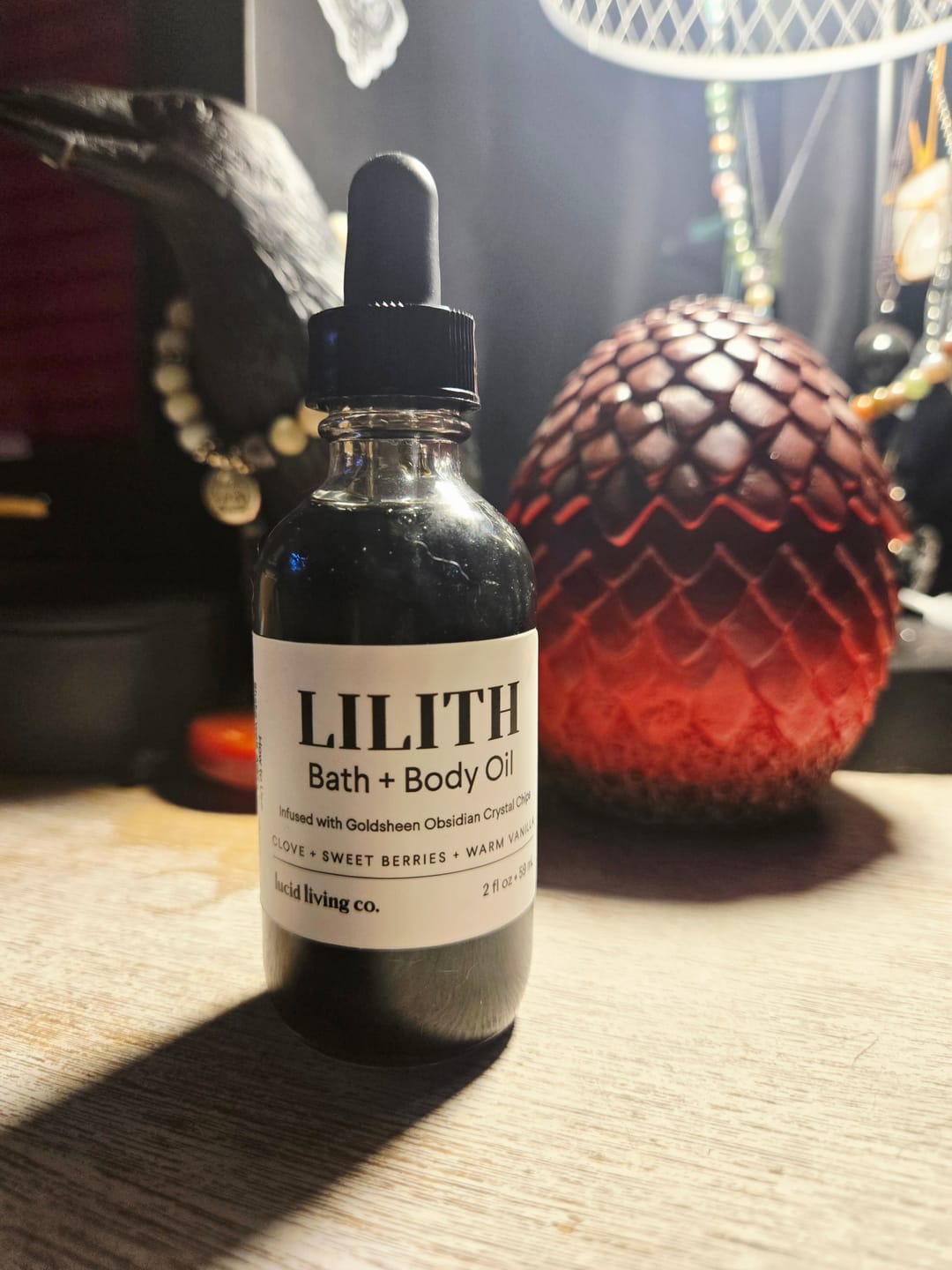 Customer photo review of LILITH Bath & Body Oil