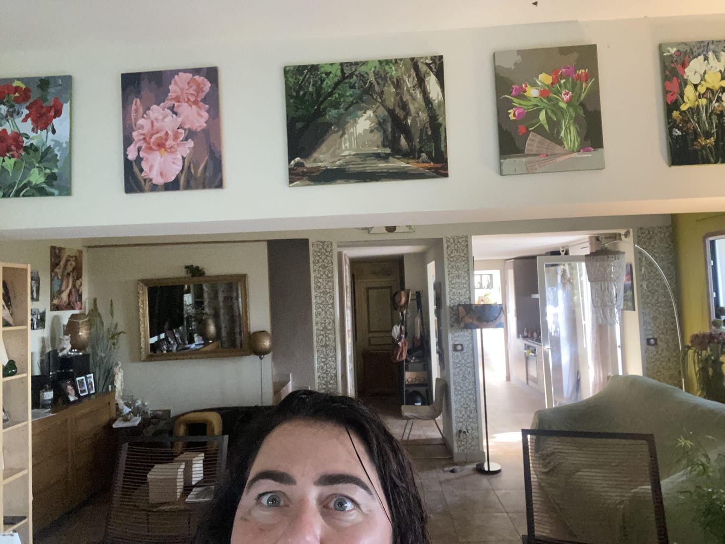 Customer photo review of Au milieu des Fleurs