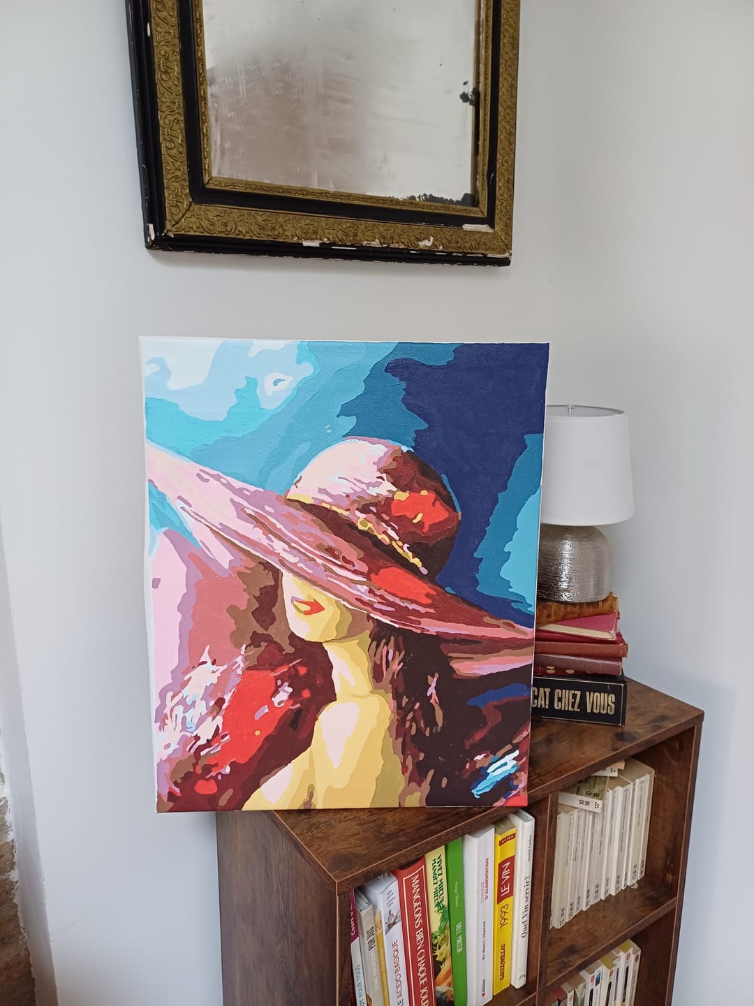 Customer photo review of Femme séduisante au chapeau