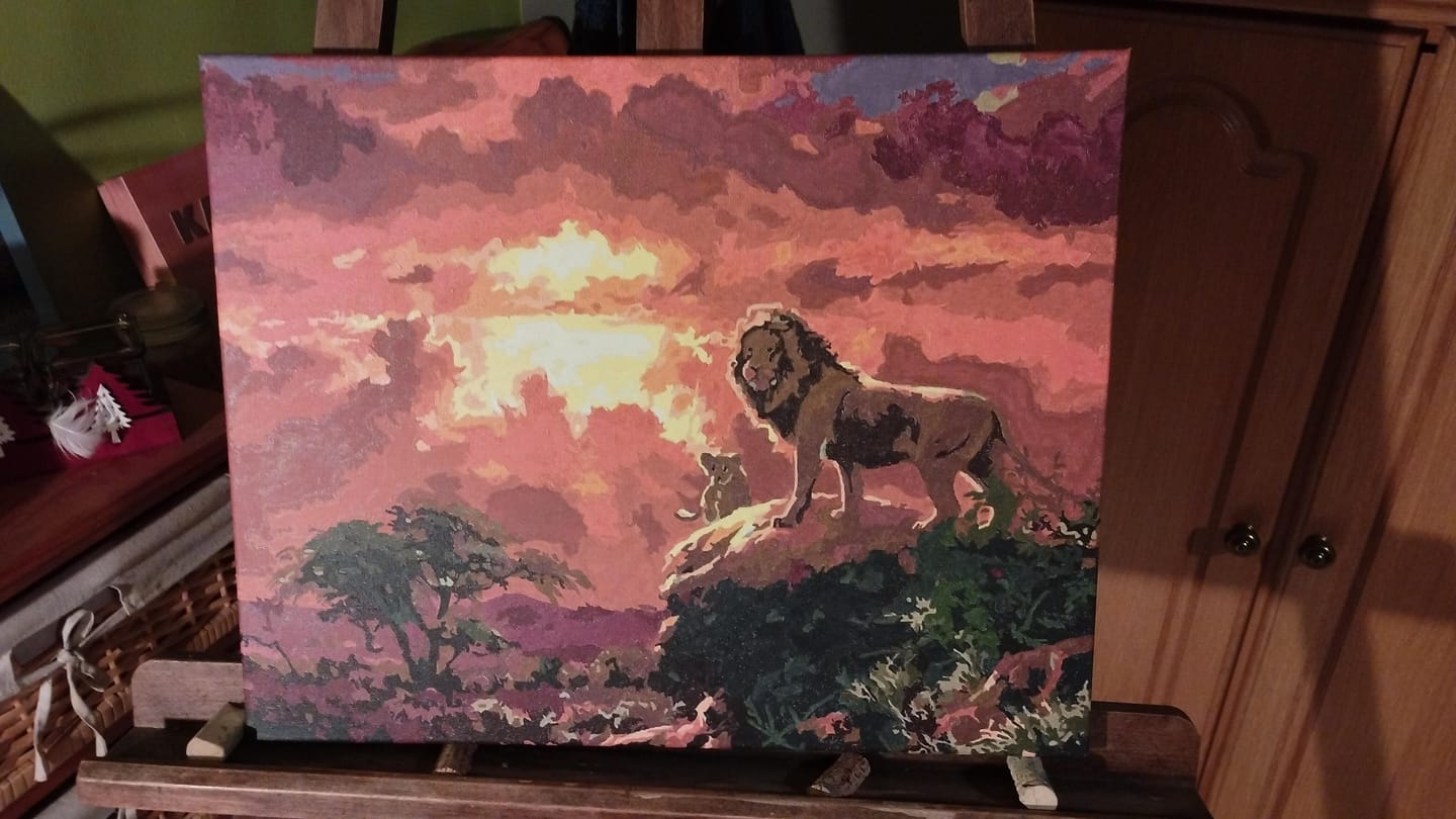 Customer photo review of Lion au coucher de soleil