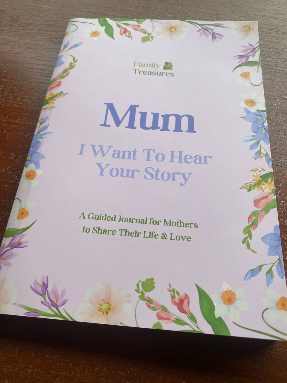 Customer photo review of Mum's Memories Guided Journal