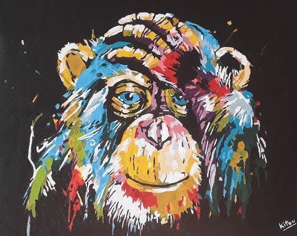 Customer photo review of Babouin Pop Art