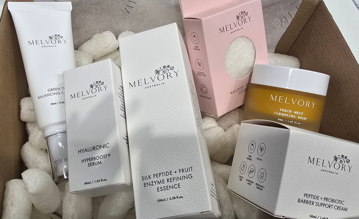 Customer photo review of Balanced Skin Essentials