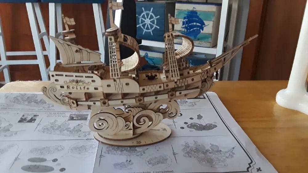 Customer photo review of Puzzle 3D Navire à voile