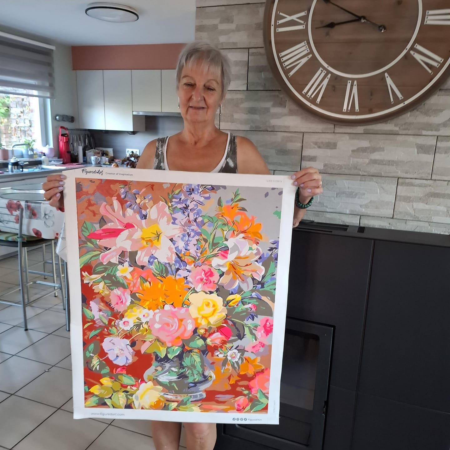 Customer photo review of Explosions de Fleurs