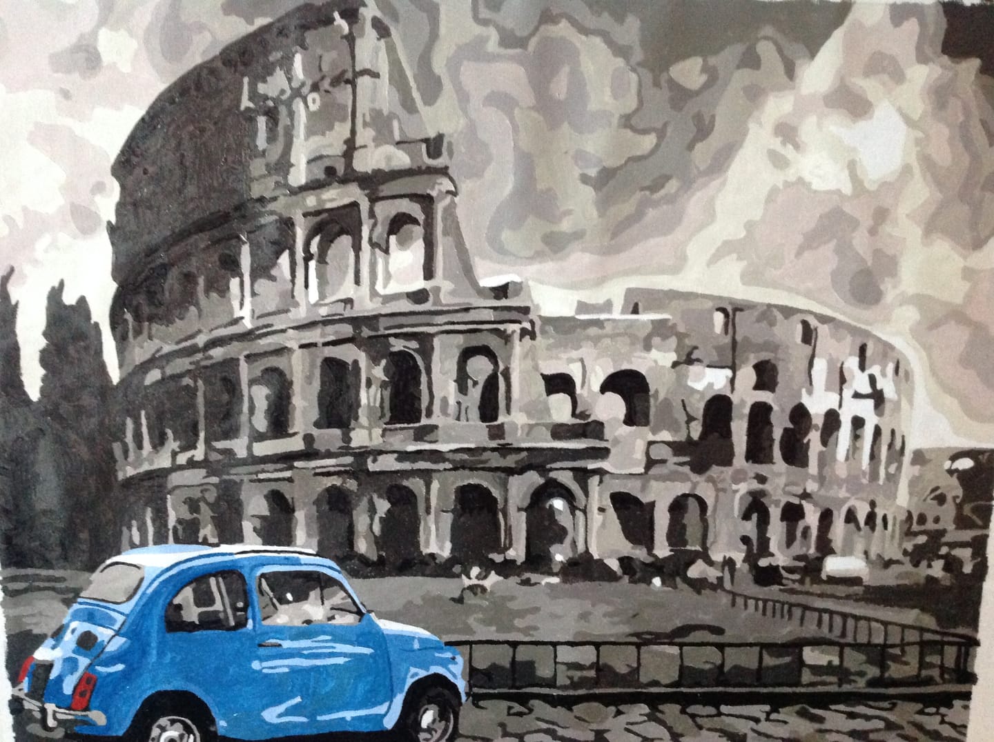 Customer photo review of Colisée Fiat Bleue