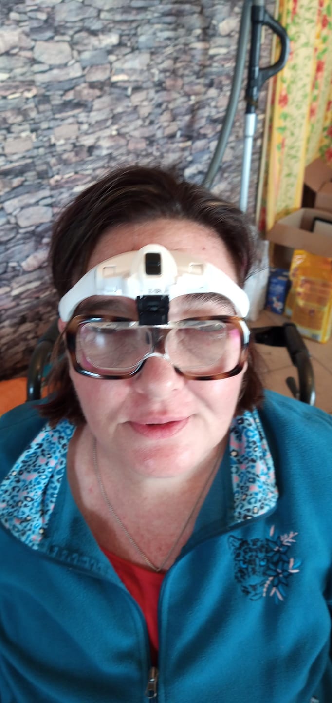 Customer photo review of Lunettes Loupe de Précision avec Lampe LED