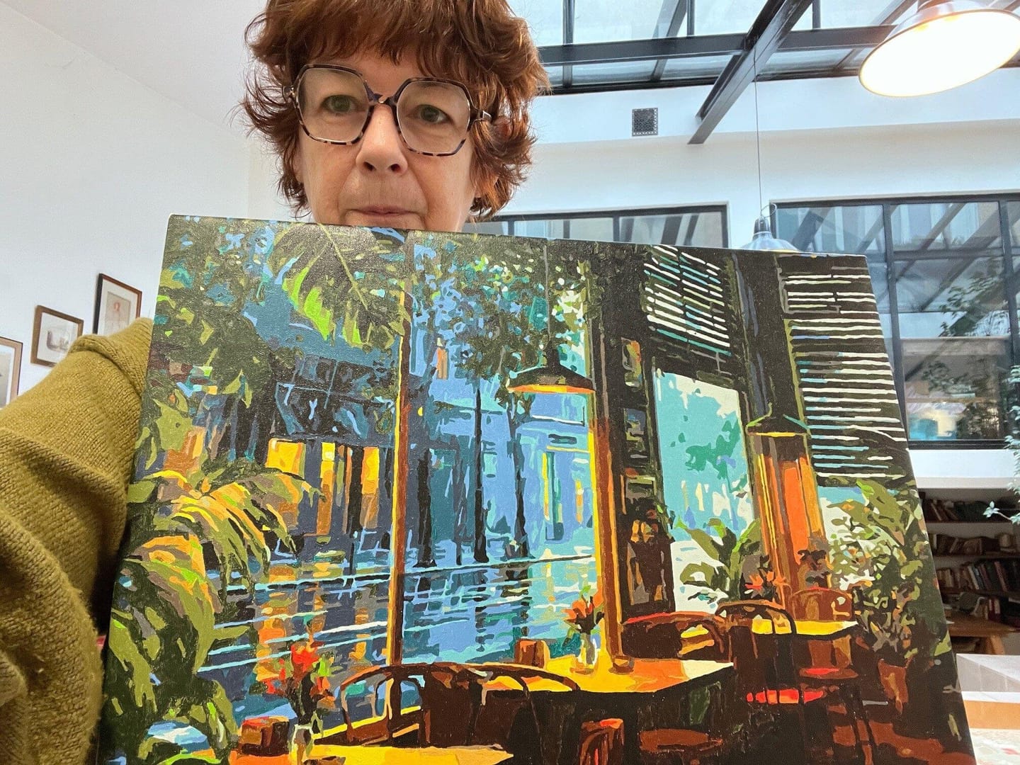 Customer photo review of Café par une Journée pluvieuse