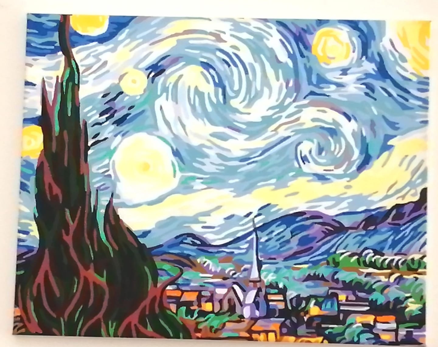 Customer photo review of Van Gogh Nuit Etoilée