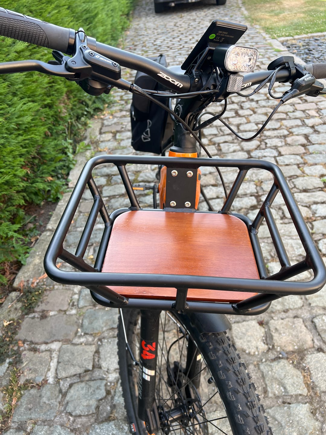 Customer photo review of Front Basket For Lankeleisi MG600 Plus/MG600 Lite
