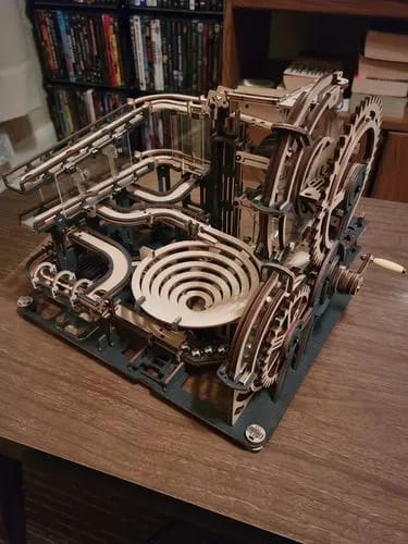 Customer photo review of Puzzle 3D Ville de Nuit en Marbre