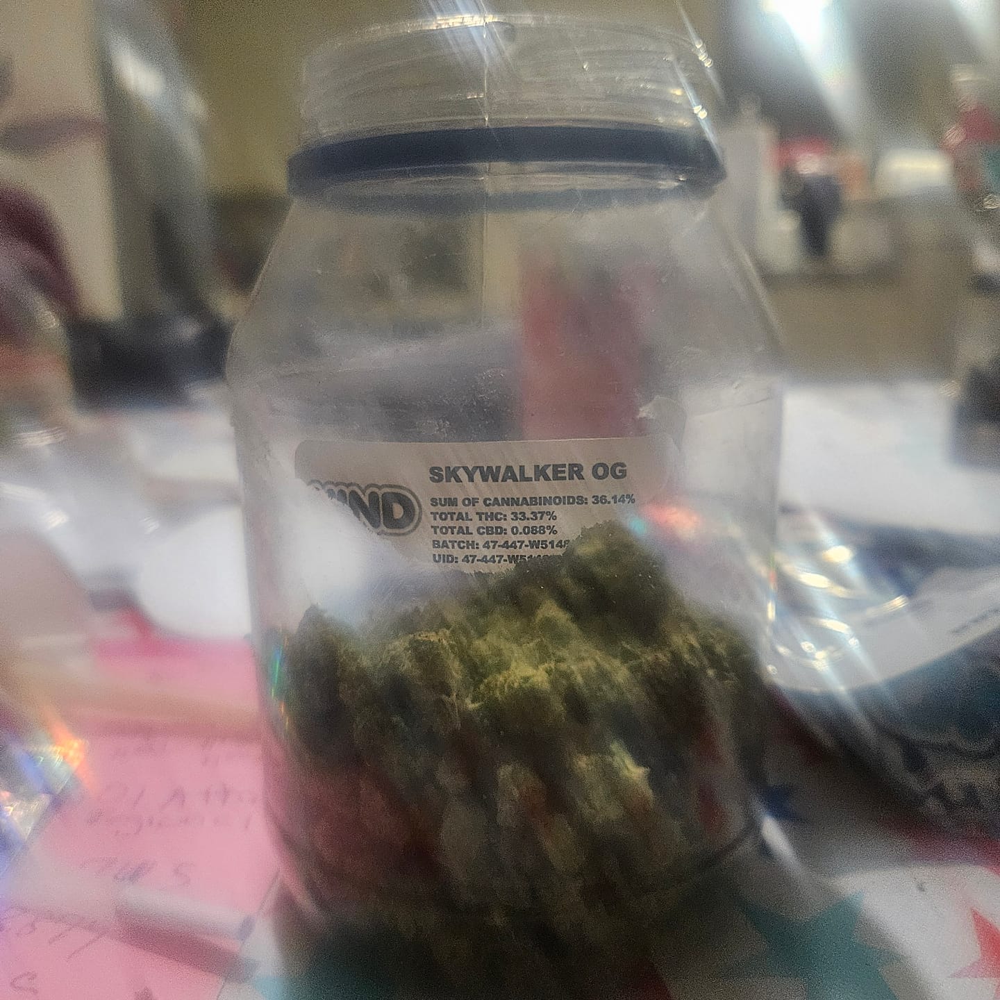 Customer photo review of Skywalker OG - 28 Grams - Indica