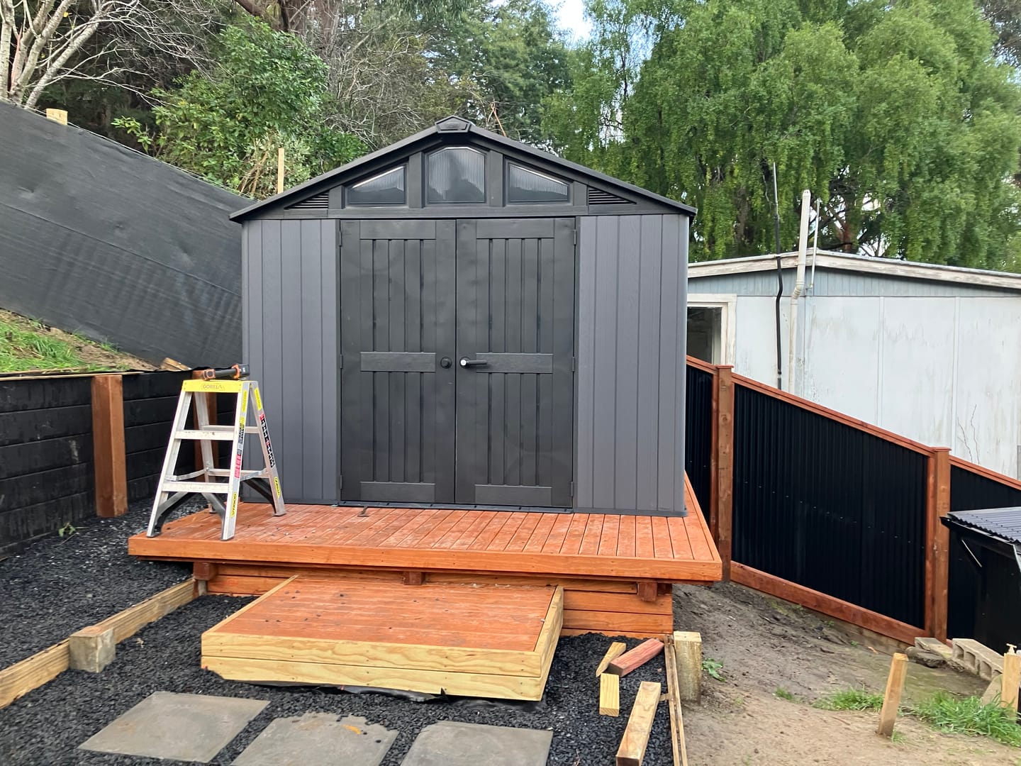Customer photo review of Stronghold 10 x 8 Shed 3.05m x 2.43m