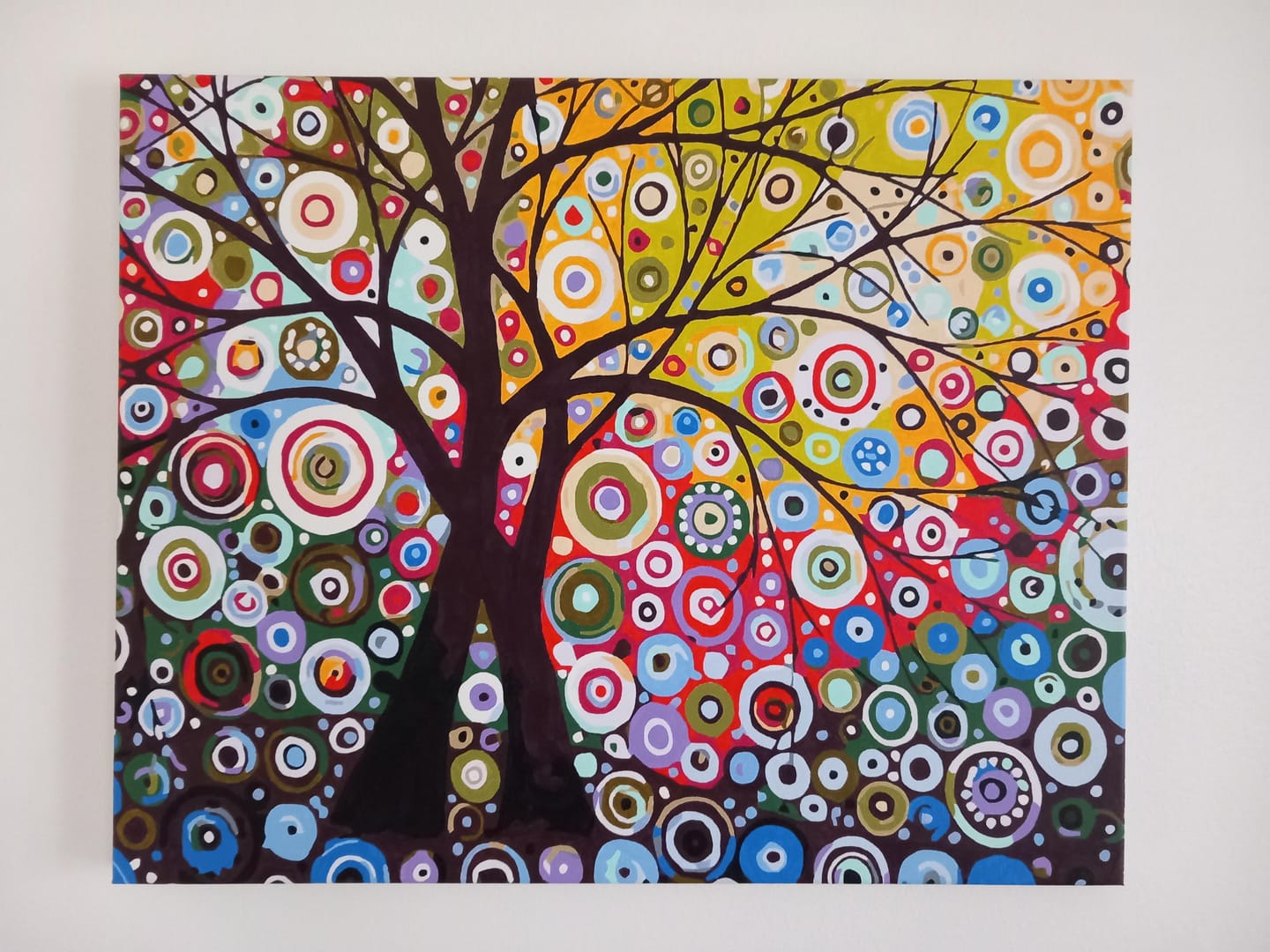 Customer photo review of Arbre effet Vitrail